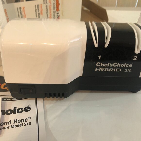 Chef's Choice Diamond Hone Hybrid Knife Sharpener Model 210 NEW - Picture 10 of 10